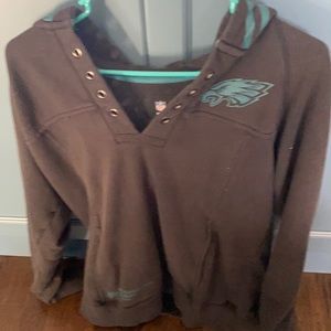 NFL women’s eagles football sweatshirt